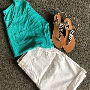 Gloria Vanderbilt White Missy Shorts